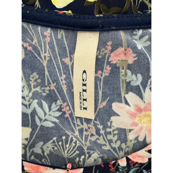 Modcloth‎ Floral Print Tie Sleeves Dress Size 2X 18 20 Plus Size Stretch Fall - Picture 5 of 7